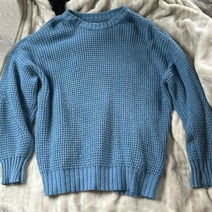 Blue American eagle knit sweater size M